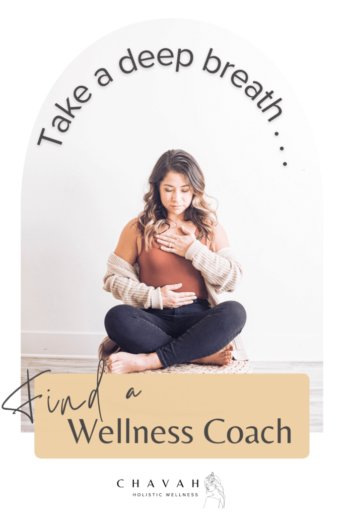 Take a deep breath and find a Wellness Coach, Chavah Wellness, Jerusha Jantz